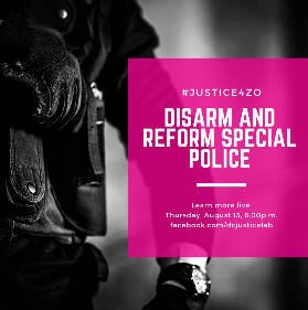 Disarm and Reform Special Police