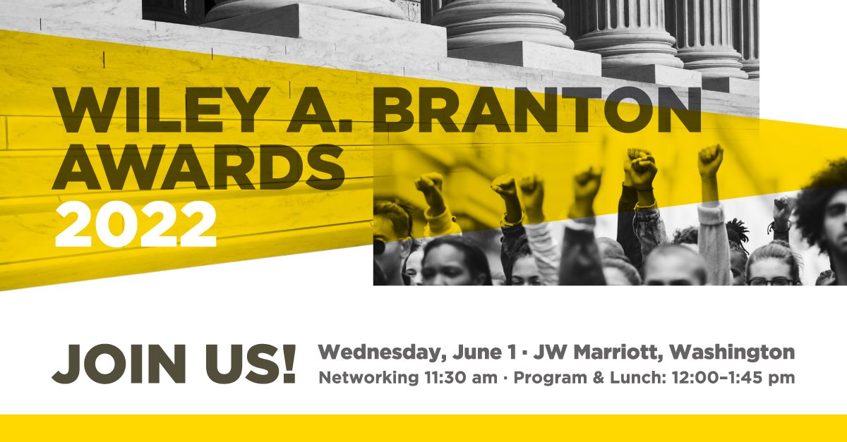 Wiley A. Branton Awards 2022
